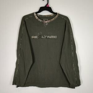 Buckhorn River Realtree camo stripe outdoors long sleeve shirt mens XXL